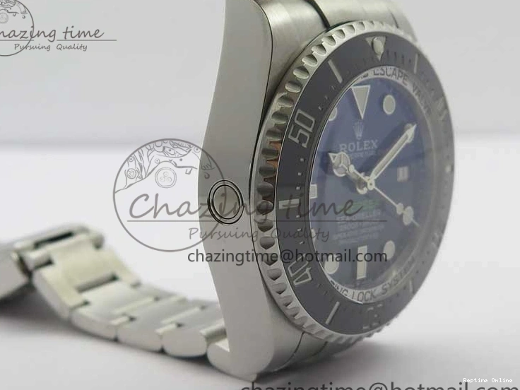 0129 WeatherProof Sea-Dweller 126660 ‘D-Blue’ Noob 1:1 Best Edition 904L SS Case and Bracelet A3235 Clone 3206